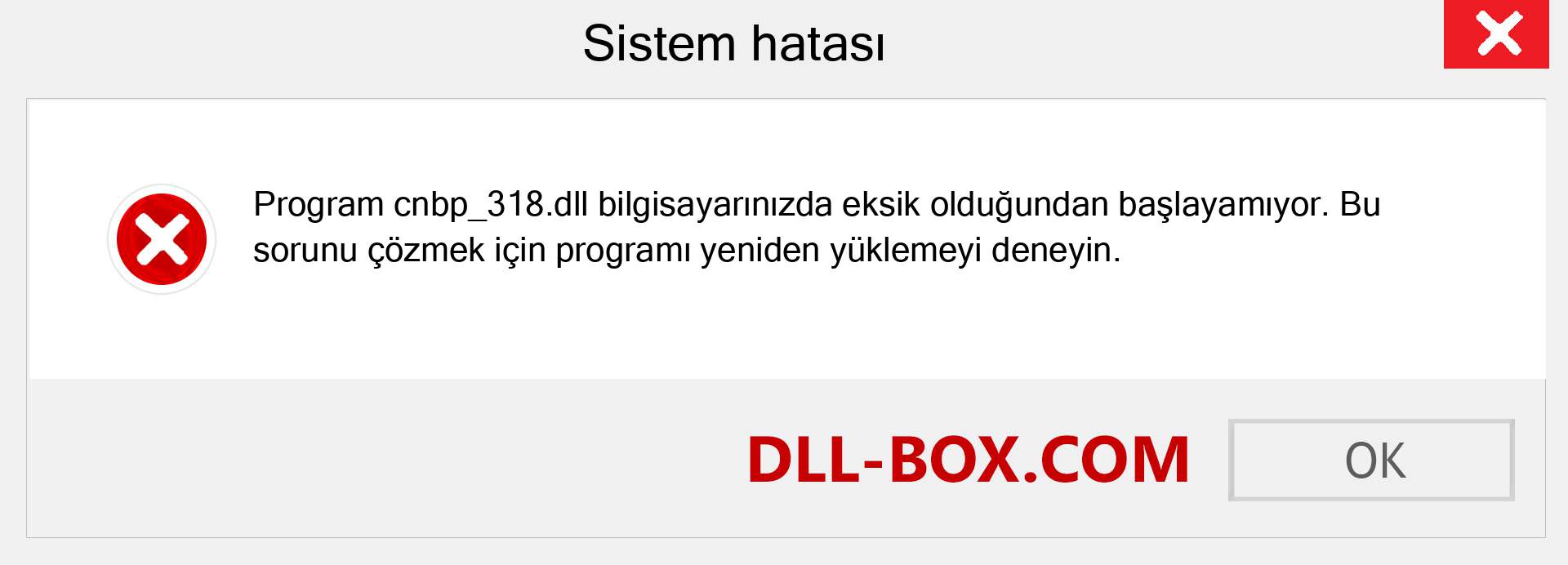 cnbp_318.dll dosyası eksik mi? Windows 7, 8, 10 için İndirin - Windows'ta cnbp_318 dll Eksik Hatasını Düzeltin, fotoğraflar, resimler